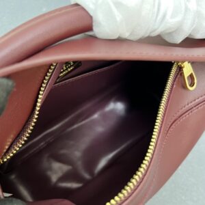 【AT7266】LOEWE パズルジオメトリーハンドバッグ - ワインレッドの牛革で豪華なファッションアクセント | Loewe Madrid