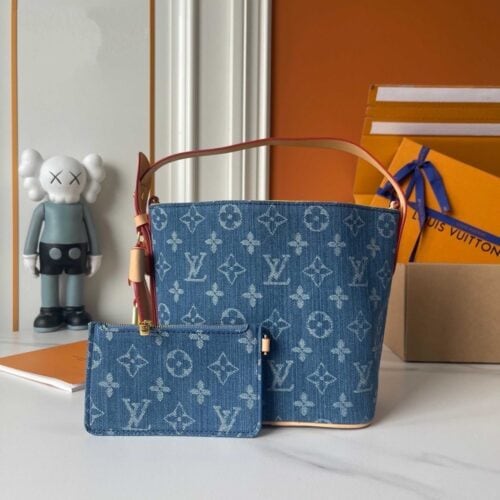 【AT7275】ルイ・ヴィトンデニムバケツバッグ：ファッションと実用性を完璧に体現する1点 | Louis Vuitton Malletier