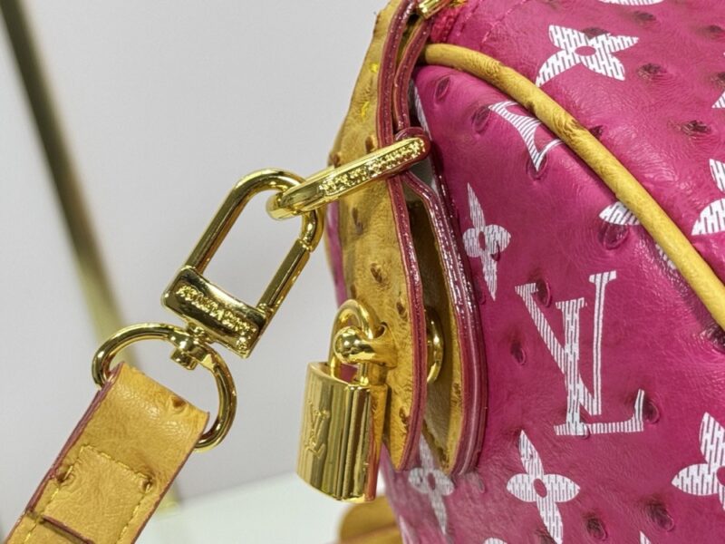 【AT7284】ルイ・ヴィトンのピンクモノグラム・プリント25cmスピーディ・ハンドバッグ | Louis Vuitton