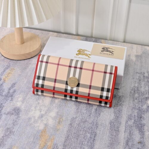 【AT7782】バーバリークラシックチェック柄財布 - 英国風の豪華な典範 | Burberry