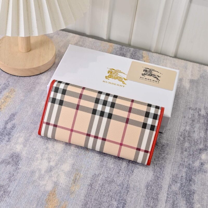 【AT7782】バーバリークラシックチェック柄財布 - 英国風の豪華な典範 | Burberry