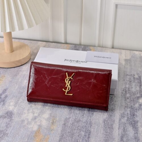 【AT7788】YSLインスピレーション クラシックワインレッド レザーバッグ | Saint Laurent