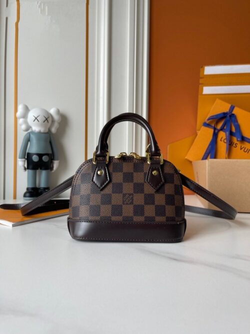【AT7799】ルイ・ヴィトンのクラシックなナノアルマハンドバッグ | Louis Vuitton Malletier