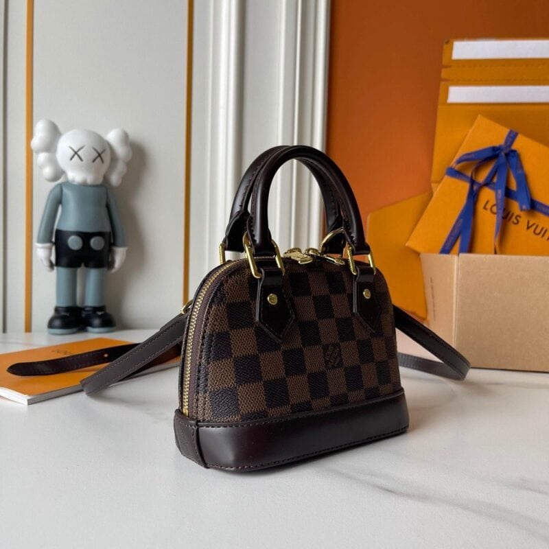 【AT7799】ルイ・ヴィトンのクラシックなナノアルマハンドバッグ | Louis Vuitton Malletier