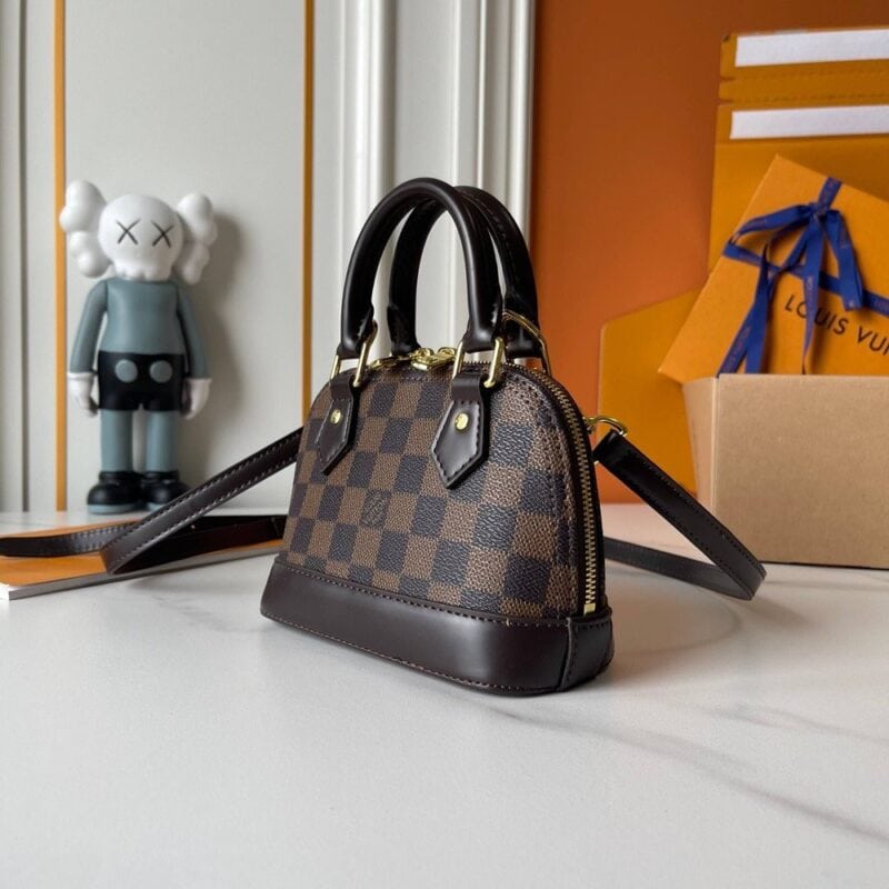 【AT7799】ルイ・ヴィトンのクラシックなナノアルマハンドバッグ | Louis Vuitton Malletier