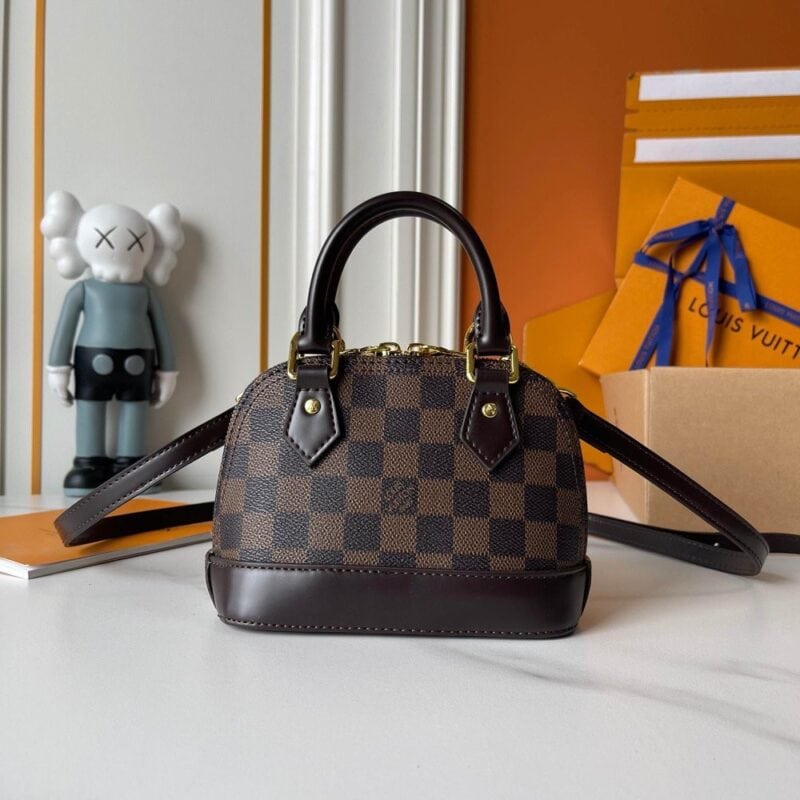 【AT7799】ルイ・ヴィトンのクラシックなナノアルマハンドバッグ | Louis Vuitton Malletier