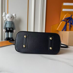 【AT7802】ルイ・ヴィトン × 村上隆 Nano Alma ハンドバッグ Epiレザー 黒 限定デザイン | Takashi Murakami
