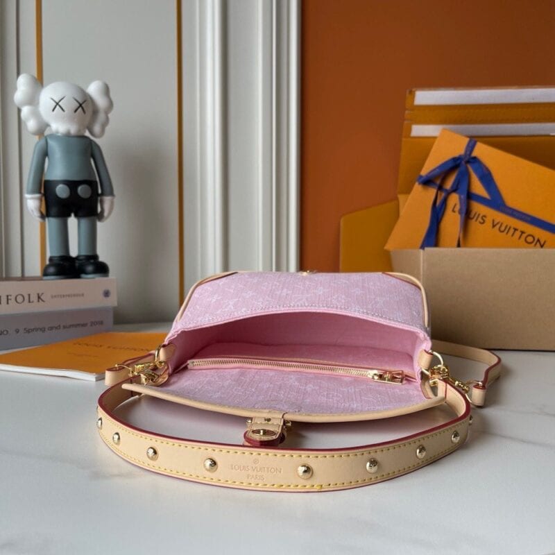 【AT7810】ルイ・ヴィトン(Louis Vuitton)のダイアンシリーズ ピンクレザーハンドバッグ | Louis Vuitton Paris