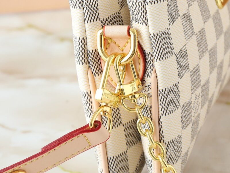【AT7845】ルイ・ヴィトンDamier Azurクラシックポシェットバッグ、贅沢さとエレガンスを表現 | Louis Vuitton Paris