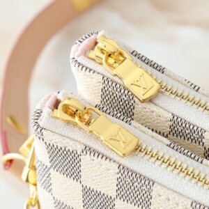 【AT7845】ルイ・ヴィトンDamier Azurクラシックポシェットバッグ、贅沢さとエレガンスを表現 | Louis Vuitton Paris