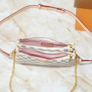 【AT7845】ルイ・ヴィトンDamier Azurクラシックポシェットバッグ、贅沢さとエレガンスを表現 | Louis Vuitton Paris