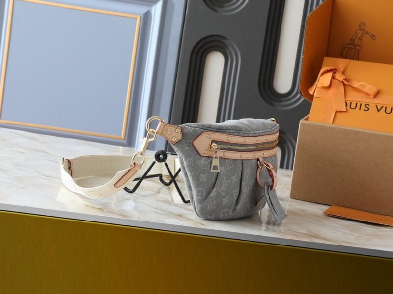 【AT7848】ルイ・ヴィトンのデニムジーンズシリーズバッグ、都市ファッションの精髄を表現 | Louis Vuitton Paris