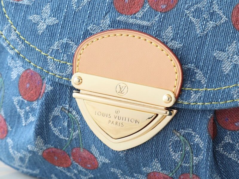 【AT7850】ルイ・ヴィトンのデニムサンセットバッグ - クラシックなスタイルとエレガンスの融合 | Louis Vuitton