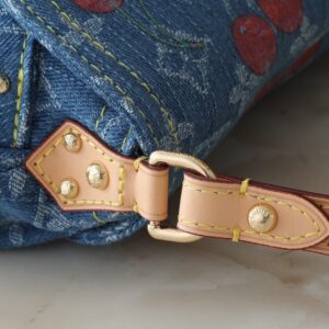 【AT7850】ルイ・ヴィトンのデニムサンセットバッグ - クラシックなスタイルとエレガンスの融合 | Louis Vuitton