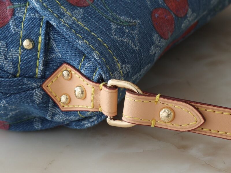 【AT7850】ルイ・ヴィトンのデニムサンセットバッグ - クラシックなスタイルとエレガンスの融合 | Louis Vuitton