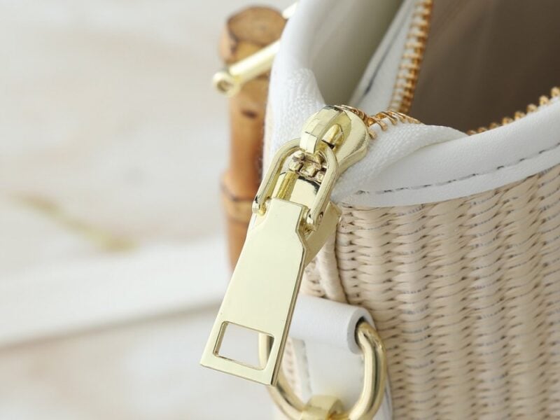 【AT7870】ルイ・ヴィトン竹ハンドルストローハンドバッグ、自然な優雅さと高級感を演出 | Louis Vuitton