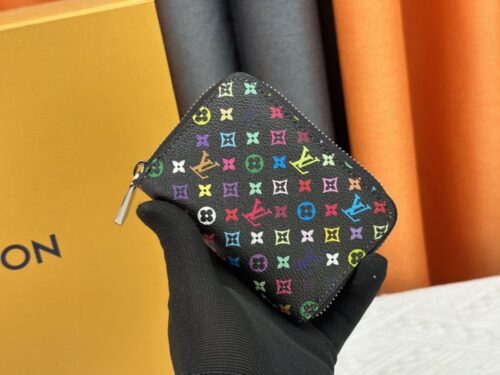 【AT8660】ルイ・ヴィトン レインボーシリーズ Zippy 財布、カラフルでエレガントなアクセサリー | Louis Vuitton Paris