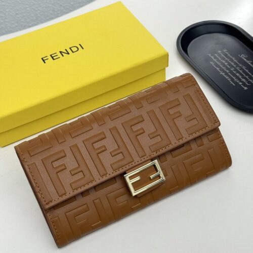【AT8673】フェンディ(Fendi) 高級レザー長財布 - 品味と優雅さを際立たせる | Fendi Roma