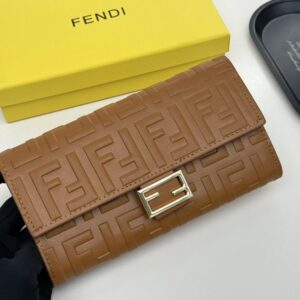 【AT8673】フェンディ(Fendi) 高級レザー長財布 - 品味と優雅さを際立たせる | Fendi Roma