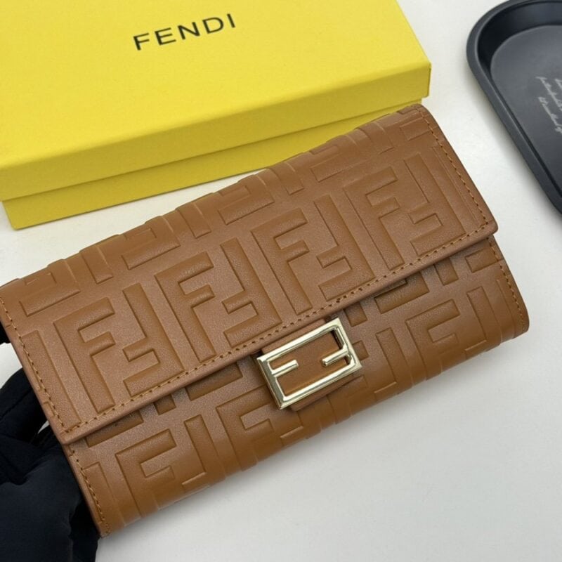 【AT8673】フェンディ(Fendi) 高級レザー長財布 - 品味と優雅さを際立たせる | Fendi Roma