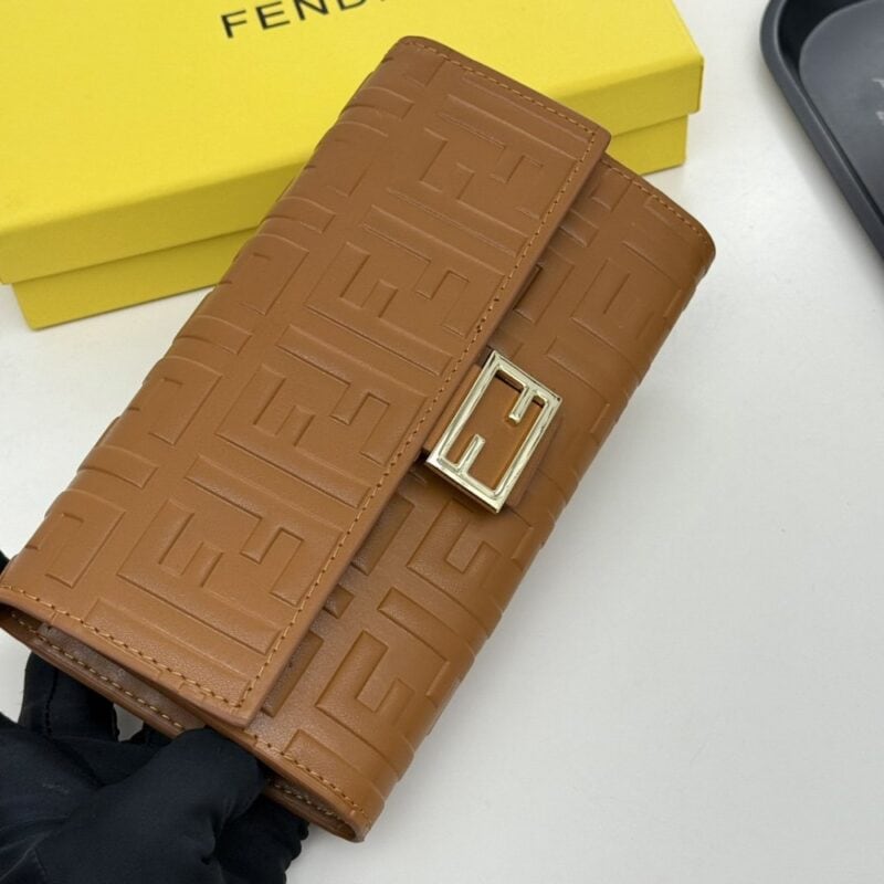 【AT8673】フェンディ(Fendi) 高級レザー長財布 - 品味と優雅さを際立たせる | Fendi Roma