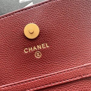 【AT8679】高級牛革小物ポシェットバッグ - ブランドのロゴ付き | Chanel Paris