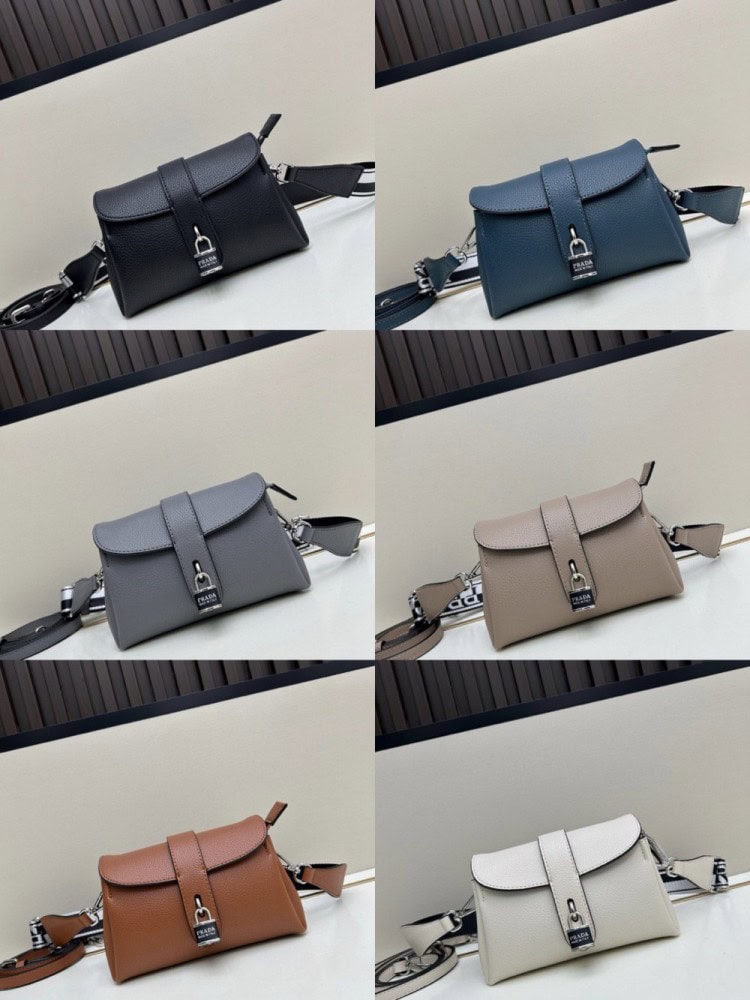 【AT8709】プラダ Prada 鹿革フラップデザインバッグ、上品なエレガンスと都会的な魅力を兼ね備えた高級バッグ | Prada