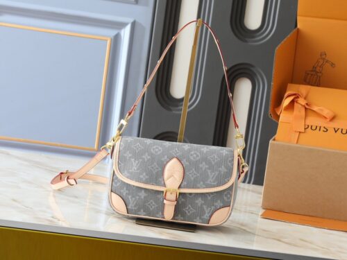 【AT8710】ルイ・ヴィトン デニム ダイアナハンドバッグ-エレガントなファッションの武器 | Louis Vuitton Malletier