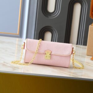 【AT8713】ルイ・ヴィトン Pochette Camille ピンクキャンバスハンドバッグ｜豪華でエレガントなデザイン | LV