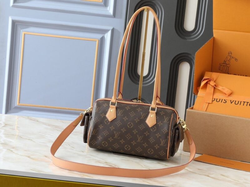 【AT8720】ルイ・ヴィトンSpeedy Cargoハンドバッグ - モダンなモノグラムデザイン、豪華なラムスキン素材 | LV