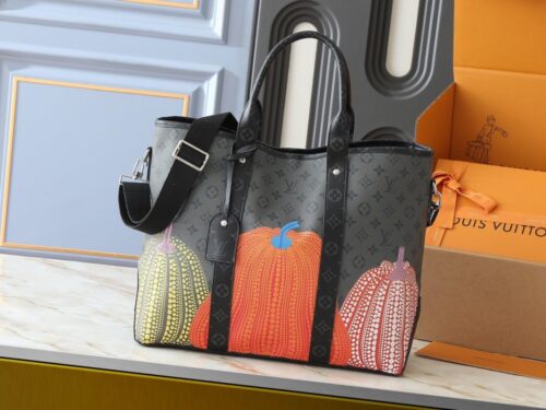 【AT8721】Louis Vuitton × 草間彌生 限定週末バッグ - ファッションアート作品としてのバッグ | LV