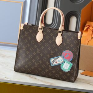 【AT8728】ルイ・ヴィトンOnTheGoハンドバッグ - 豪華でおしゃれなエレガンスと実用性 | LV