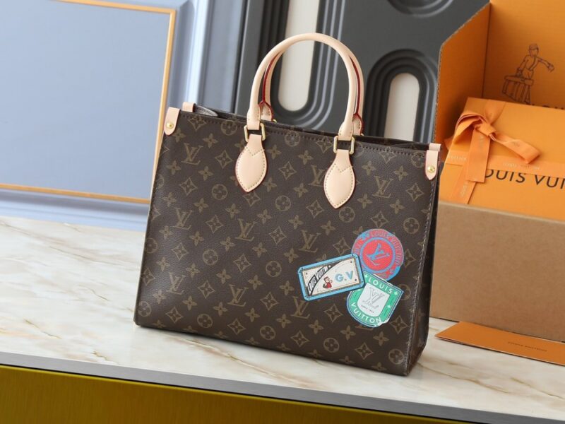 【AT8728】ルイ・ヴィトンOnTheGoハンドバッグ - 豪華でおしゃれなエレガンスと実用性 | LV