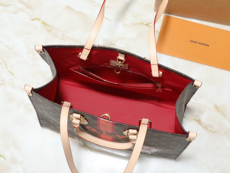 【AT8728】ルイ・ヴィトンOnTheGoハンドバッグ - 豪華でおしゃれなエレガンスと実用性 | LV