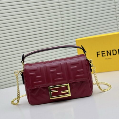 【AT8730】Fendiフェンディ法棍バッグ - ラムスキンの贅沢なアート | Fendi