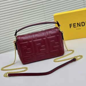 【AT8730】Fendiフェンディ法棍バッグ - ラムスキンの贅沢なアート | Fendi