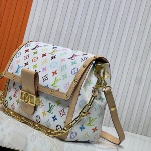 【AT8737】ルイ・ヴィトン虹のDauphineハンドバッグ、遊び心満載のカラフルデザイン | Louis Vuitton