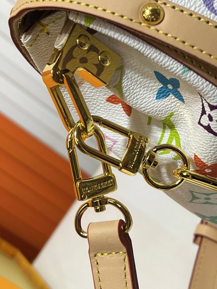 【AT8737】ルイ・ヴィトン虹のDauphineハンドバッグ、遊び心満載のカラフルデザイン | Louis Vuitton