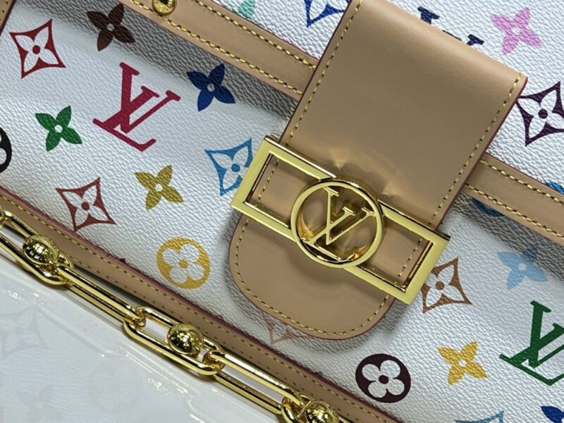 【AT8737】ルイ・ヴィトン虹のDauphineハンドバッグ、遊び心満載のカラフルデザイン | Louis Vuitton