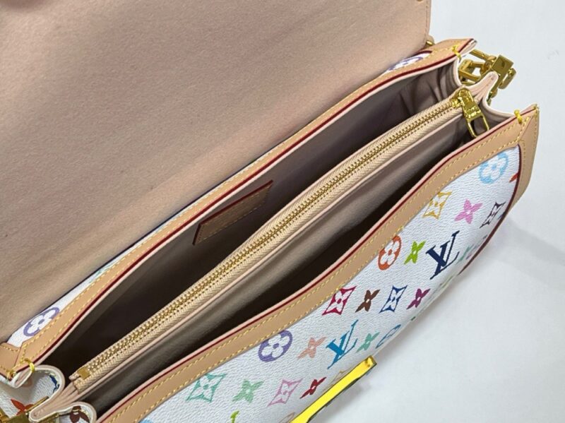【AT8737】ルイ・ヴィトン虹のDauphineハンドバッグ、遊び心満載のカラフルデザイン | Louis Vuitton