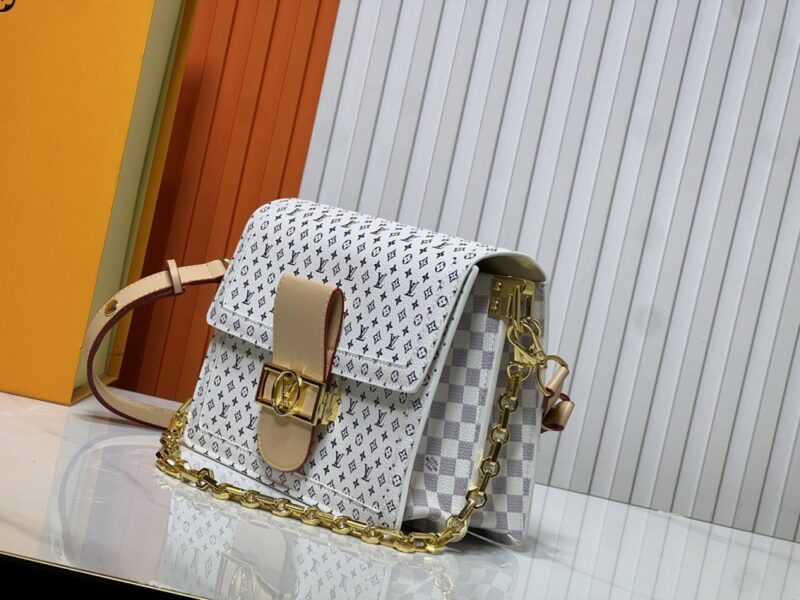 【AT8738】ルイ・ヴィトンのDauphine Soft GMシリーズの高級ハンドバッグ | Louis Vuitton Malletier