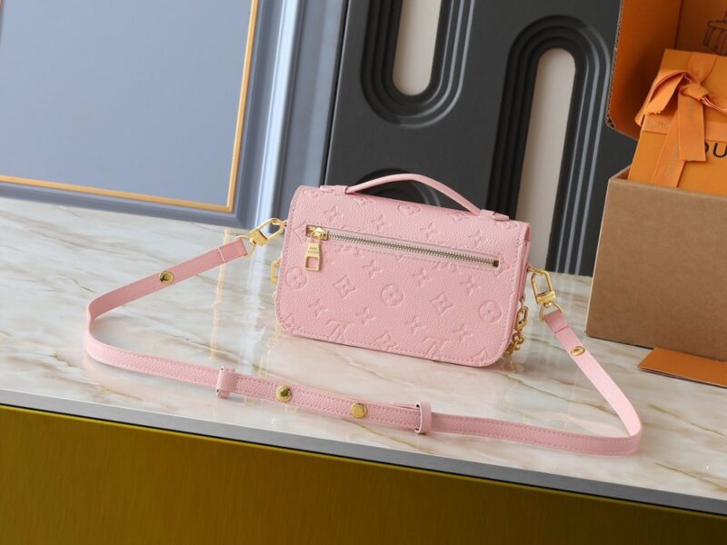 【AT8765】ルイ・ヴィトン モノグラムエンプレイント ピンク ポシェットメティス イーストウエスト ハンドバッグ | Louis Vuitton Paris
