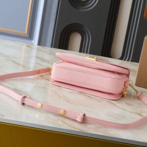 【AT8765】ルイ・ヴィトン モノグラムエンプレイント ピンク ポシェットメティス イーストウエスト ハンドバッグ | Louis Vuitton Paris
