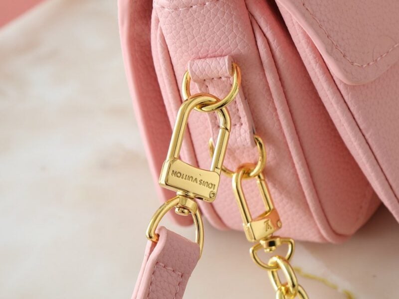 【AT8765】ルイ・ヴィトン モノグラムエンプレイント ピンク ポシェットメティス イーストウエスト ハンドバッグ | Louis Vuitton Paris