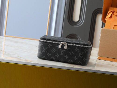 【AT8776】ルイ・ヴィトンの旅行用ジュエリーボックス - 高品質レザー製アクセサリー収納ボックス | Louis Vuitton Paris