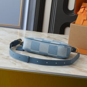 【AT8795】ルイ・ヴィトン エクリプスシリーズ ハンドバッグ 新作 ブルーチェック柄 | LV