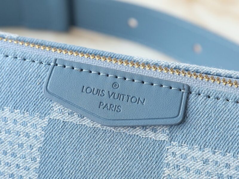 【AT8795】ルイ・ヴィトン エクリプスシリーズ ハンドバッグ 新作 ブルーチェック柄 | LV