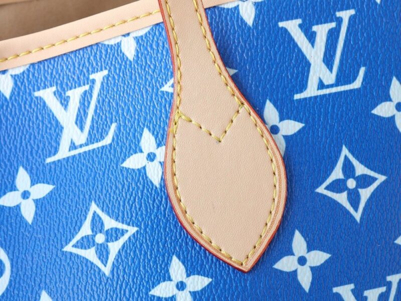 【AT8802】ルイ・ヴィトンNeverfull 青色クラシックハンドバッグ：都会のエレガントなスタイルを演出 | LV