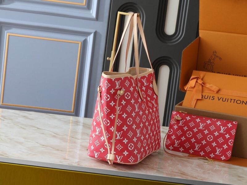 【AT8806】ルイ・ヴィトンのクラシックなネバーフルトートバッグ、オフィスやカジュアルに最適 | LV