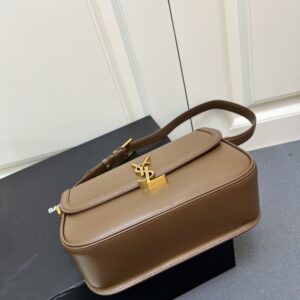 【AT8814】サンローランのクラシックハンドバッグ - 豪華な贅沢感を象徴する優雅なファッション | YSL
